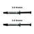 OPAQUE LIGHT CURE SYRINGE  - FLOW 2.0 or 3.0 Grams